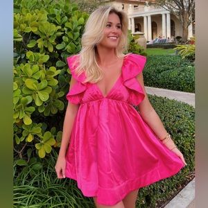 mable pink babydoll dress! perfect for taylor swift eras tour!!!